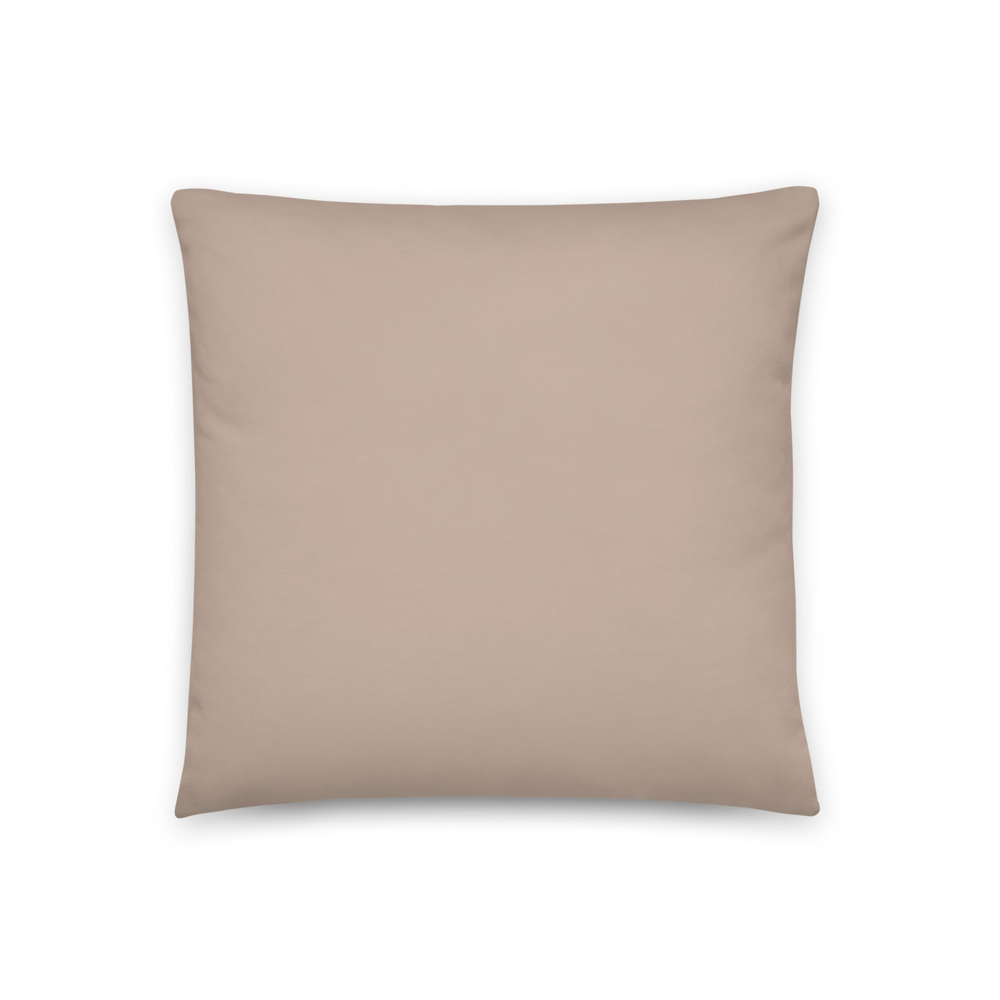 Decorative Khaki 18 x 18 inches Throw Pillow Case & Insert