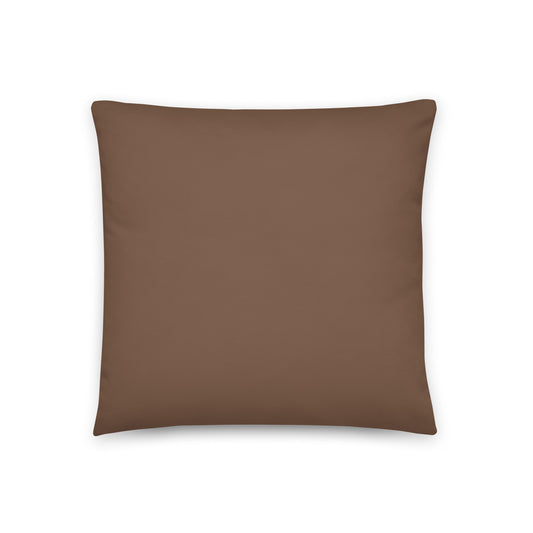 Decorative Beige Brown 18 x 18 inches Throw Pillow Case & Insert