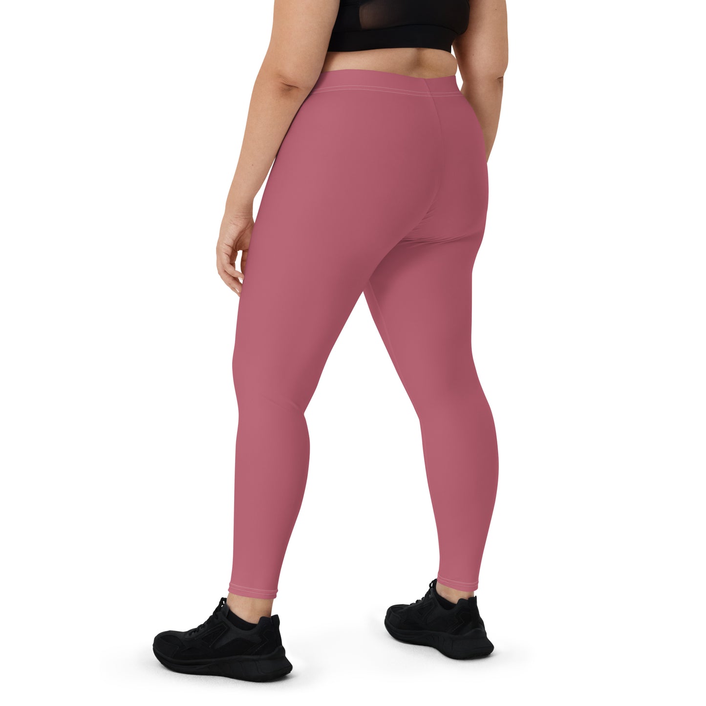 Maroon Pink Workout Leggings for Women