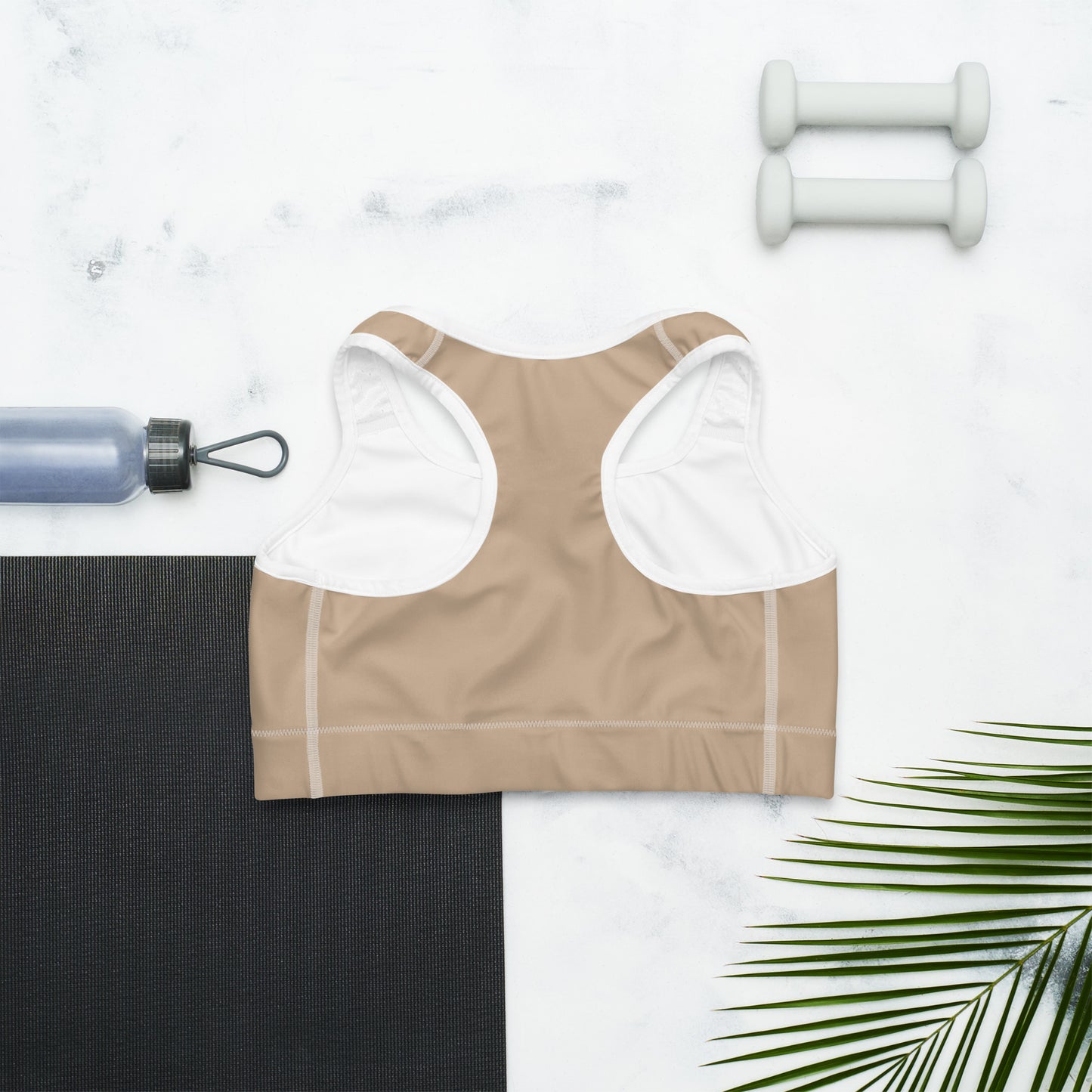 Tan Sports Bra for Women