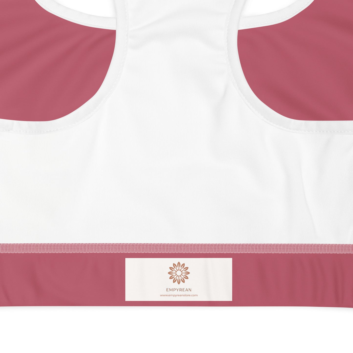 Maroon Pink Sports Bra for Women