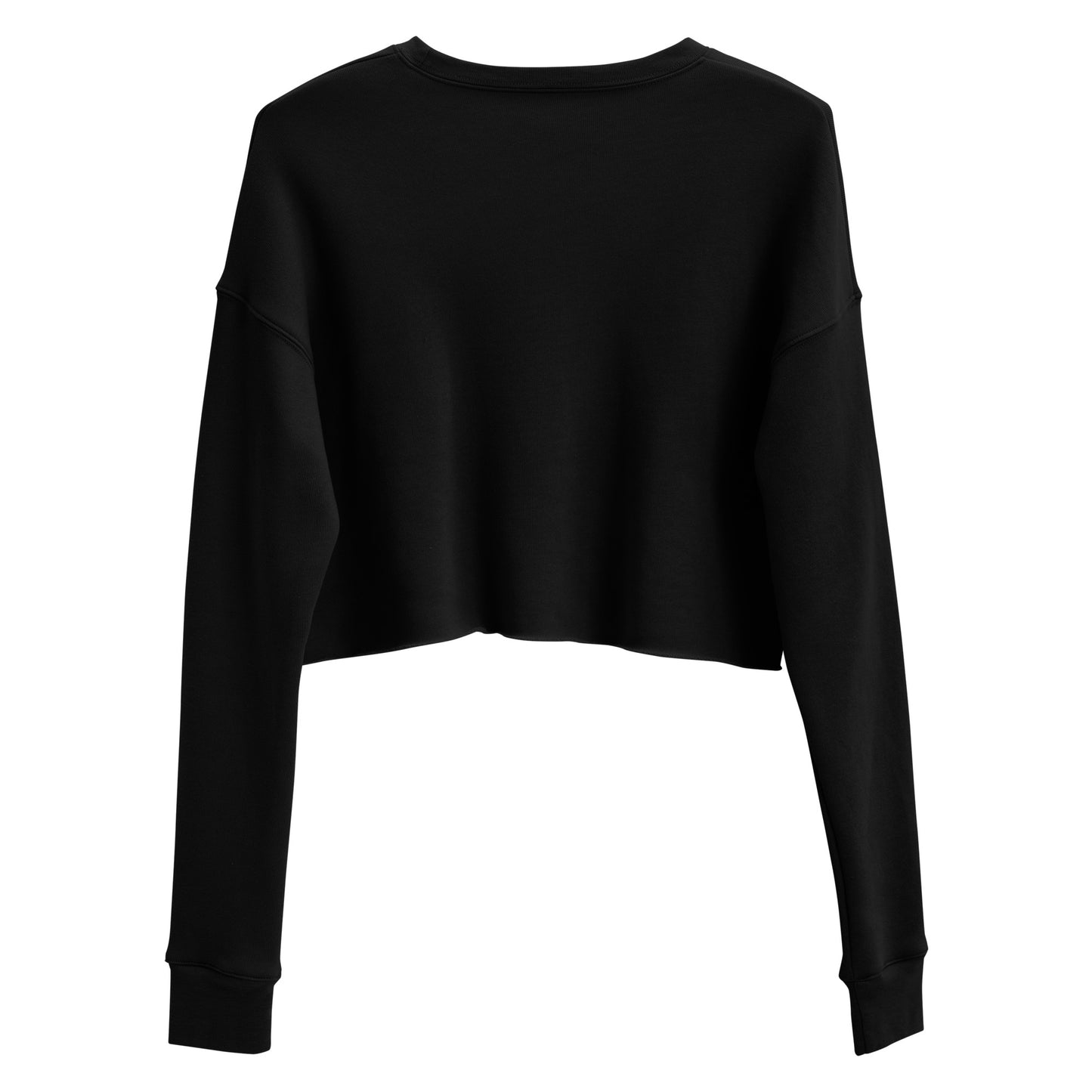 Women Crop Sweatshirt Long Sleeve Fleece Pullover Crop Top Graphic Motivation Shirt