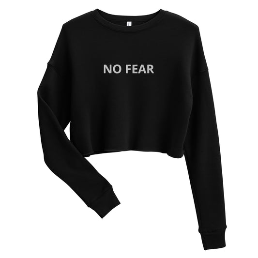 Women Crop Sweatshirt Long Sleeve Fleece Pullover Crop Top Graphic Motivation Shirt