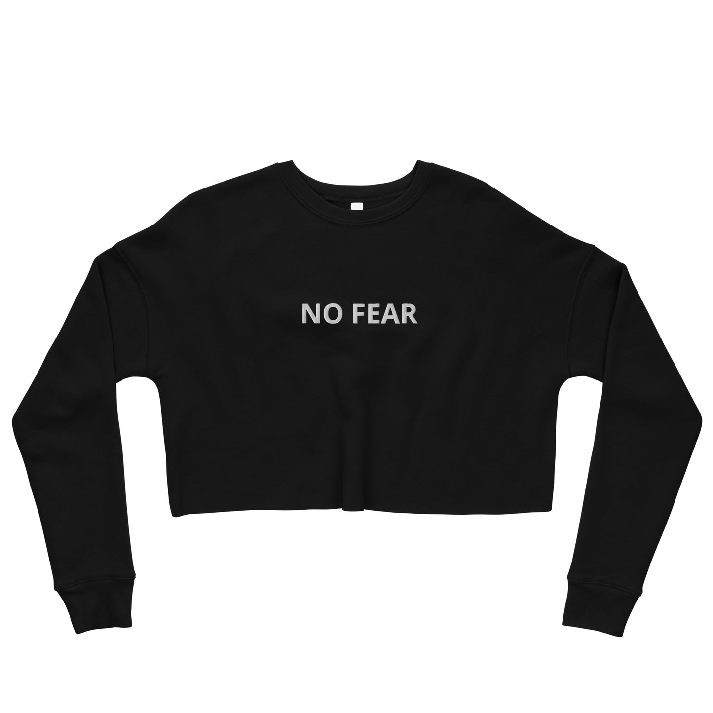 Women Crop Sweatshirt Long Sleeve Fleece Pullover Crop Top Graphic Motivation Shirt